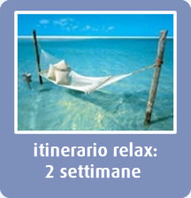 itinerario relax 2 settimane