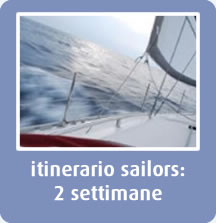 itinerario sailor 2 settimane