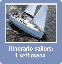 itinerario sailors 1 settimana
